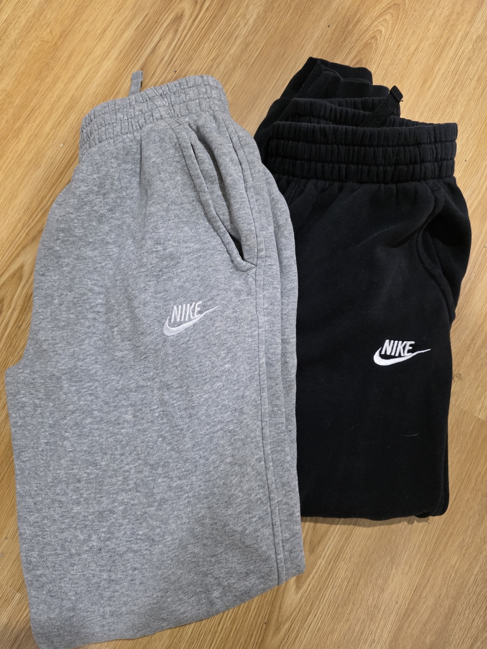 Nike Kids Grey & Black Jogger Sweatpants Set